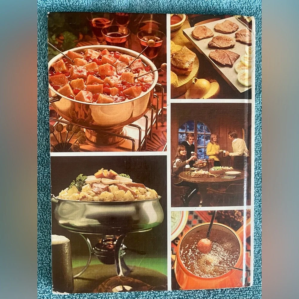 Vintage Better Homes and Gardens Fondue Cookbook Yellow Cover